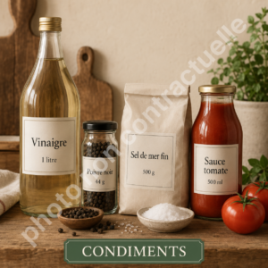 Condiments